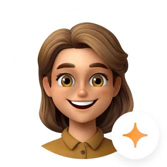 A female AI Receptionist