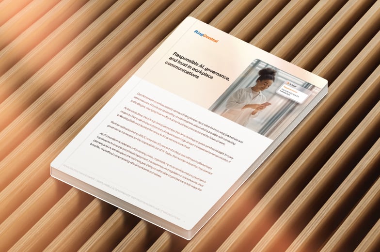 Whitepaper: Responsible AI, governance, and trust in workplace communications