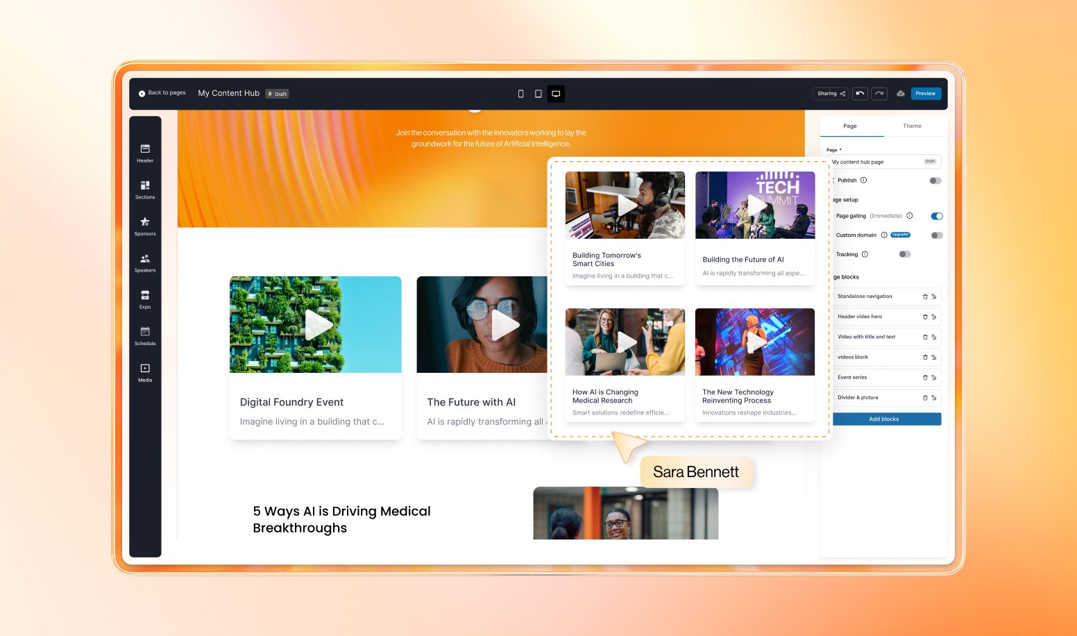 RingCentral Events Content Hub